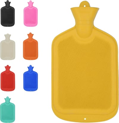 Warmtekruik | Kruik | Warmwaterkruik | Rubber | 2 liter | Geel | Able & Borret