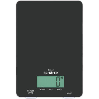 Michelino digitale keukenweegschaal 90664 zwart