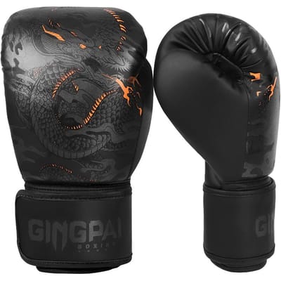 10/12/14Oz Draak Bokshandschoenen Professionele Volwassen Sanda Muay Thai Vechthandschoenen Voor Mannen En Vrouwen Training Free Fight Mma 12oz