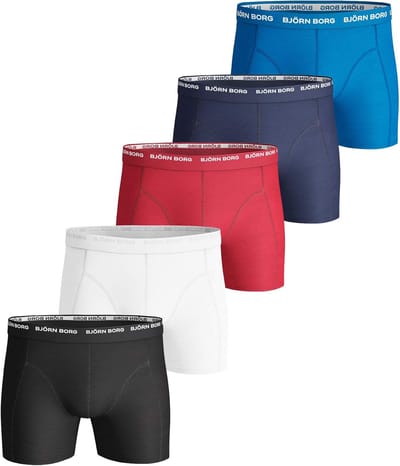 Boxershorts Heren - Ondergoed Set - Dagelijks Gebruik - Zachte Katoen Stretch - Middelhoge Taille - Multi Pack