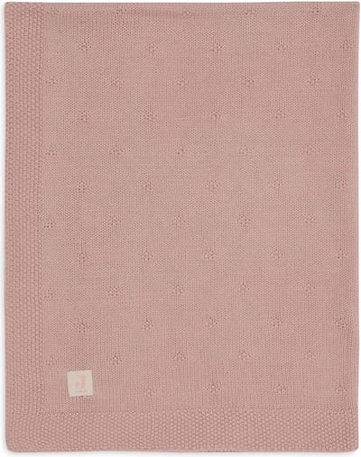 Jollein - Deken Wieg 75x100cm - Wiegdeken, Wiegdekentje, Dekentje Baby - Cosy Knit Wild Rose