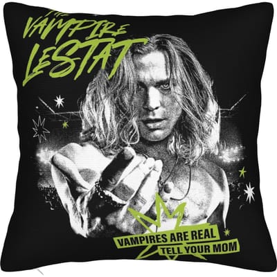 The Vampire Lestat 2026 TV Serie Kussenslopen Merchandise Bedrukte Kussensloop Decoratieve Sierkussenhoes Hoes Huis Multi Maat 40x40cm