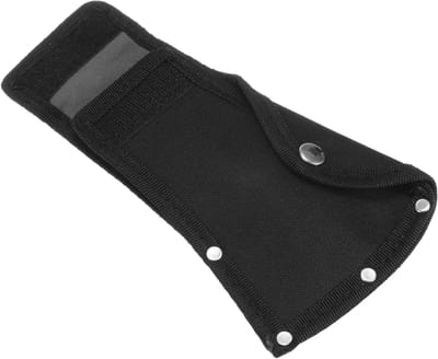 Axe Sheath voor 1 lb Bijl - Dubbele Snap Bijlkap, Draagbare Bescherming voor Buitenactiviteiten en Werk, Zwart
