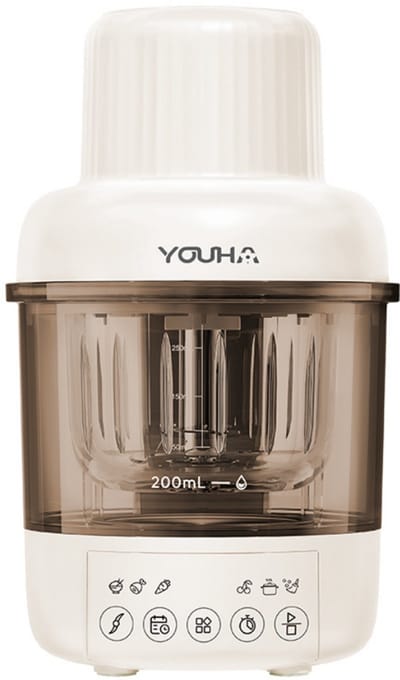 Youha Baby Food Maker Pro - 7-in-1 Baby Blender en Stomer - Baby Food Maker - Pureren - Steriliseren - Zelfreinigend - Geruisloos - BPA-vrij