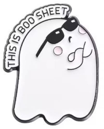 Pin Broche - enamel pin - kledingspeld - Boo-sheet spook