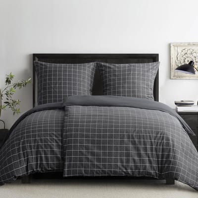 Dailygoods- Beddengoed 135 x 200 4-delig - Dekbedovertrekken 135 x 200 cm - Kussenslopen 80 x 80 cm - Microvezel - 10 jaar garantie - Elegante stijl - Dekbedovertrek