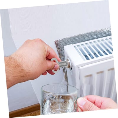 Radiatorsleutel Set - Ontluchtingssleutel Vierkant - Verwarming Ontluchten - Twee Verschillende Maten - 23 cm Lengte - Zilver