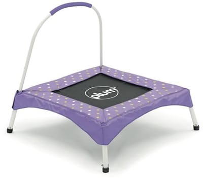 Unisex Junior Bouncer Kindertrampoline, Paars