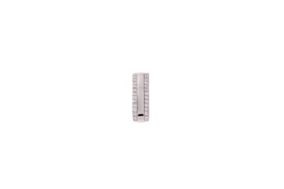Strakke witgouden hanger - 14 karaat - diamant 0.33 crt. totaal - Gewicht 2 gram - uitverkoop Juwelier Verlinden St. Hubert – van €1099,= voor €595,=