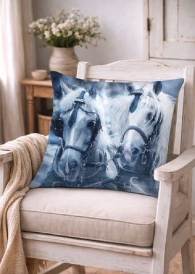 Equine Elegance Collection Kussenhoes - 45x45 cm