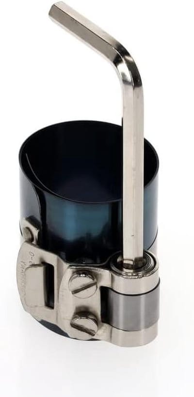 Zuigerring Spanband - Zuigerveer Klem - Motor Reparatie - Traploos Instelbaar - 40-75 mm - Zilver