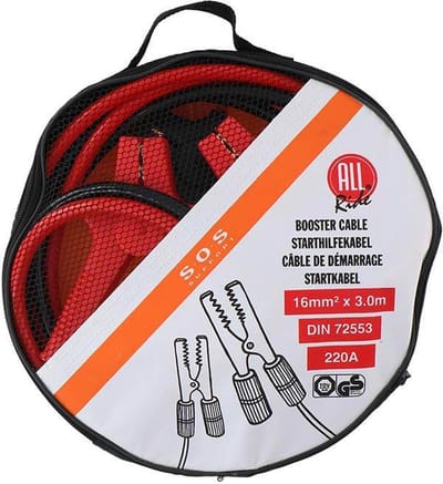 All Ride Booster kabel 16mm 220A 2x3m
