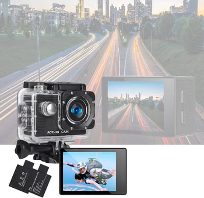 CLVP® Onderwatercamera – Waterdichte Actie Camera – Action Camera