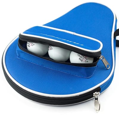 Dailygoods- Vleermuiszak Waterdicht - Tafeltennisrackethoes - Pingpong-batzakje - Extra Balcompartiment - Draagbare Tas - 30 x 20,5 cm - Rackethoes