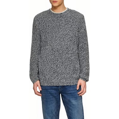 s.Oliver -qs Pullover Offwhite Maat: M | Sweaters Outlet | Heren | Grijs