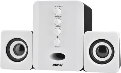 2.1 bekabelde luidspreker met subwoofer voor PC en laptop - Beste geluidskwaliteit