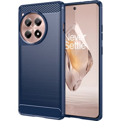 Mocaa OnePlus 12R Schokbestendig Hoesje Blauw