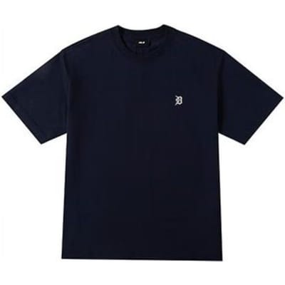 T-shirt Vintage Imprimé Logo MLB Detroit Tigers Dopamine Entraînement Fitness Mode Confortable Respirant Col Rond Manches Courtes 3ATSB1133-46NYD XS black