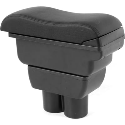Boîte Accoudoir Voiture Accoudoir Central Boîte de Rangement Accessoires de Modification Convient pour Suzuki Jimny black