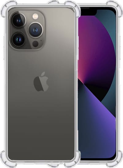 Hoesje geschikt voor iPhone 14 – Extreme Shock Case – Cover Transparant
