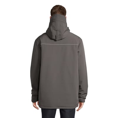 SOLS Heren Rock gewatteerd Soft Shell jack (Houtskool Grijs)