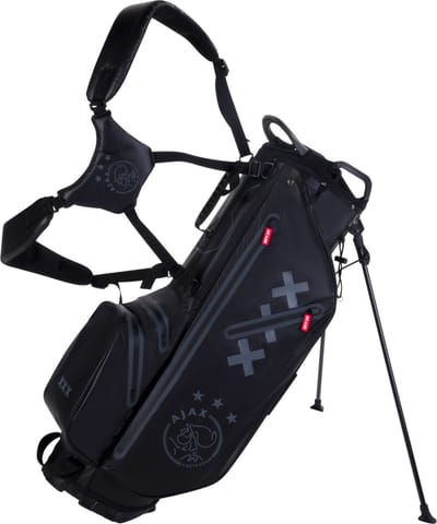 FastFold Ajax Raindry Standbag - Zwart Rood