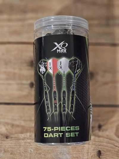 XQ MAX darts set - 75 onderdelen - complete uitrusting