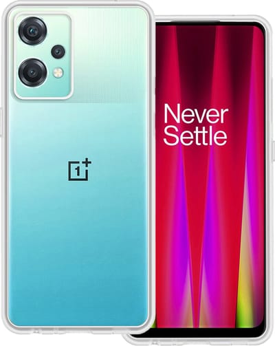 Hoesje Geschikt voor OnePlus Nord CE 2 Lite - Sterk & Shockproof - Hoes Cover - Siliconen Case - Transparant