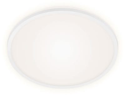 BRILONER Lana - LED Plafonniere - plafondlamp met achtergrondverlichting - neutral wit licht 4.000K - 15W - Ø28cm