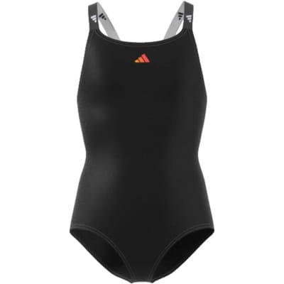 ADIDAS - logo suit g - Wedstrijd badpak meisjes - Zwart