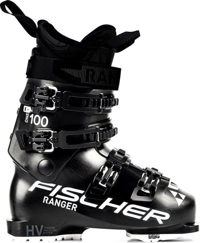 FISCHER - Ranger One 100 X Black/black - Skischoenen dames - Zwart, wit