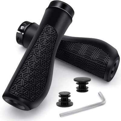 Ergonomische Fiets Stuurhandvatten Rubber - Geschikt voor Mountainbike, Stadsfiets, BMX en Scooter