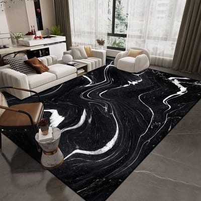 Modieus Luxe Marmer Tapijt voor Woonkamer Decoratie Huis Moderne Kleden voor Slaapkamer Antislip Wasbare Lounge Vloermatten 160*200cm