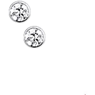 TFT Oorknoppen Zirkonia Zilver Gerhodineerd Glanzend 2,5 mm