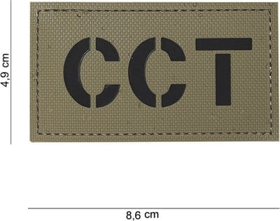 101 Inc Embleem 3D Pvc Cct Coyote  16108