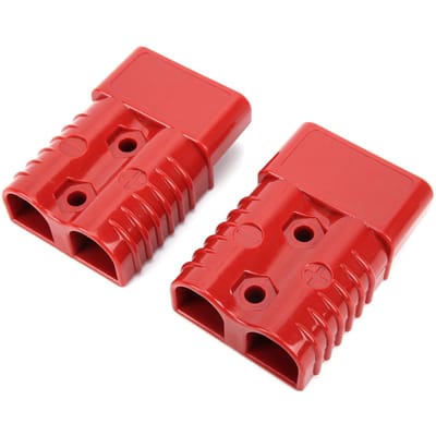 Kit de connecteur rapide de batterie pour treuil électrique de voiture 175 Ampères 1 0 AWG PC ignifugé Remplacement red