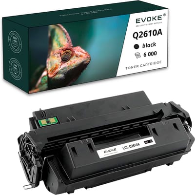 Evoke Compatibele Toner voor HP Q2610A 10A Zwart 6000 Pagina's 2300/2300D/2300Dn/2300Dtn/2300L/2300N
