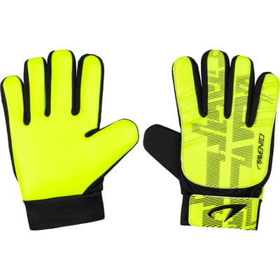 Avento Keepershandschoenen - Junior - Geel/Zwart - Maat XS - PU Grip