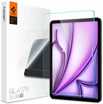 Spigen Screen Protector Geschikt voor Apple iPad Air 13 (2024) - Glas tR Slim HD - 9H Tempered Glass