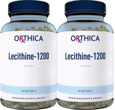 Orthica Lecithine-1200 - 2 x 90 softgels - Voordeelverpakking