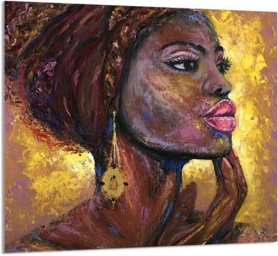 TMK ArtDeko Serie - Glazen Keukenpaneel - 65x60 cm - Meerkleurig - Veilig