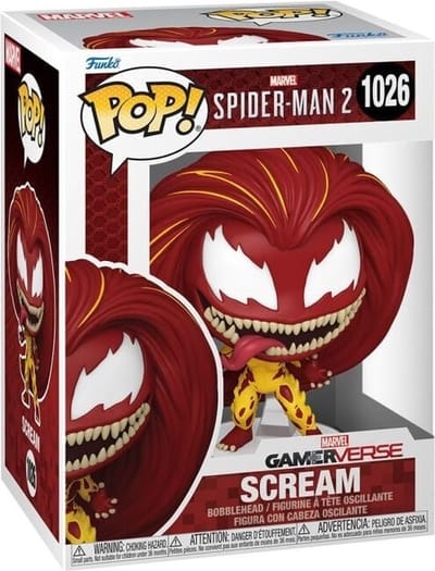 POP! Figures ! Marvel Spider-Man 2 - XXX Scream Speelpoppen