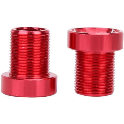 Vertande Trapasbouten M15*19mm Titanium Fiets Fiets BB As Schroeven Rood rood