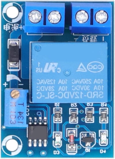 Laagspanningsbeveiliging - Accubeveiliging - Batterij Beschermen - Automatische Ontkoppeling - 10A Capaciteit - Koper