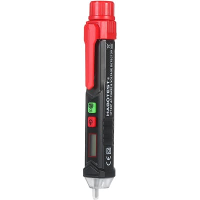 HABOTEST HT100P Niet-testpotlood LCD digitale spanningstester AC-fase- en spanningsdetector met