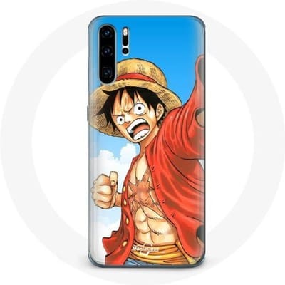 Coque pour Huawei P30 Manga One piece Luffy Anime