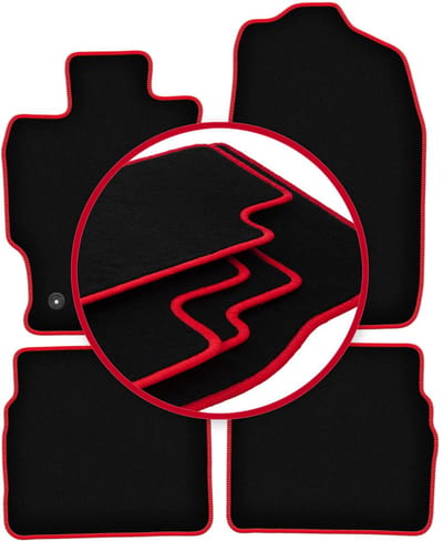 CARLUX-RED automatten voor: Mazda 6 II GH sedan, stationwagen, liftback, hatchback (2007-2012)