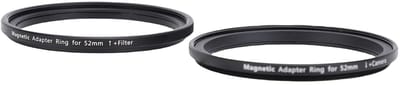 Dailygoods - Magnetische Lensfilteradapterring Kit 52mm