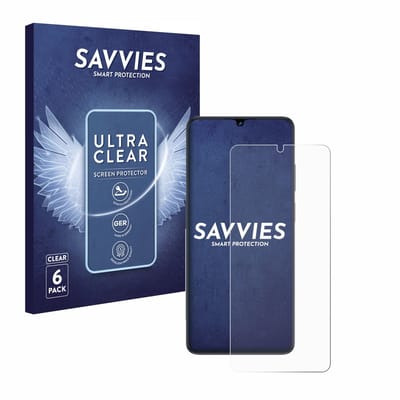 Savvies - Screenprotector voor ZTE Blade V50 Vita - Folie Beschermfolie transparant 6 Stuks