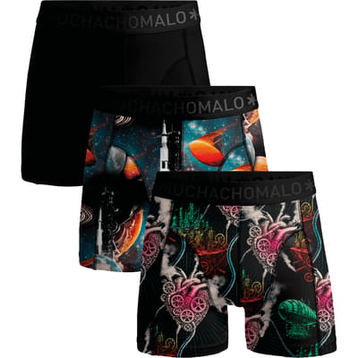 Muchachomalo Boxershort Heren – 3 Pack – 95% Katoen – Heren Ondergoed – Kleding – Stevig Ondergoed – Onderbroeken Heren